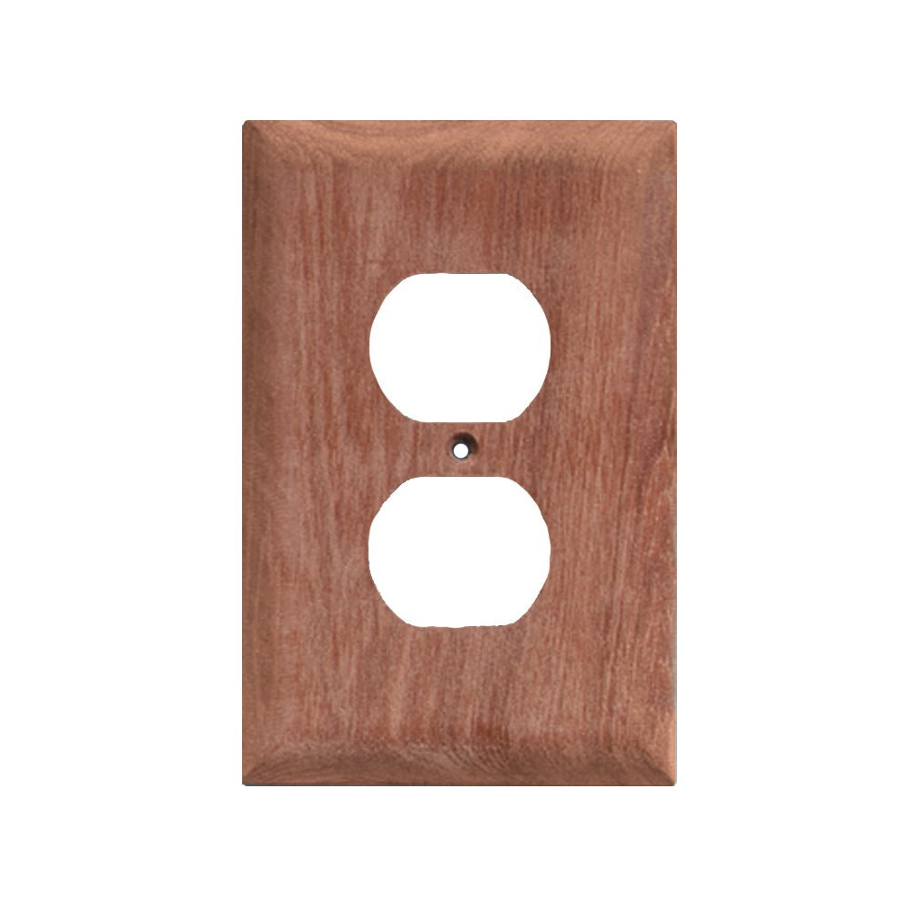 Whitecap Teak Outlet Cover/Receptacle Plate - Marine Parts OnlyMarine HardwareWhitecap
