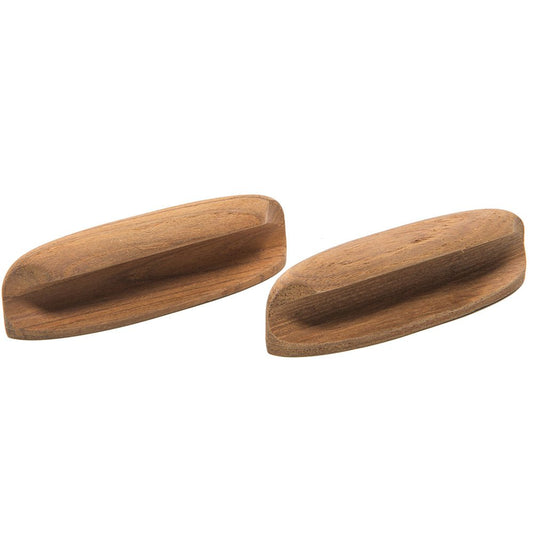 Whitecap Teak Oval Drawer Pull - 4"L - 2 Pack - Marine Parts OnlyMarine HardwareWhitecap
