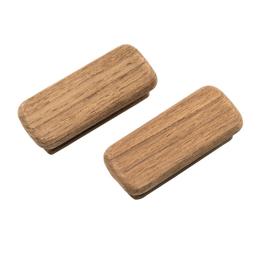 Whitecap Teak Rectangular Drawer Knob - 2 - 3/4"L - 2 Pack - Marine Parts OnlyMarine HardwareWhitecap