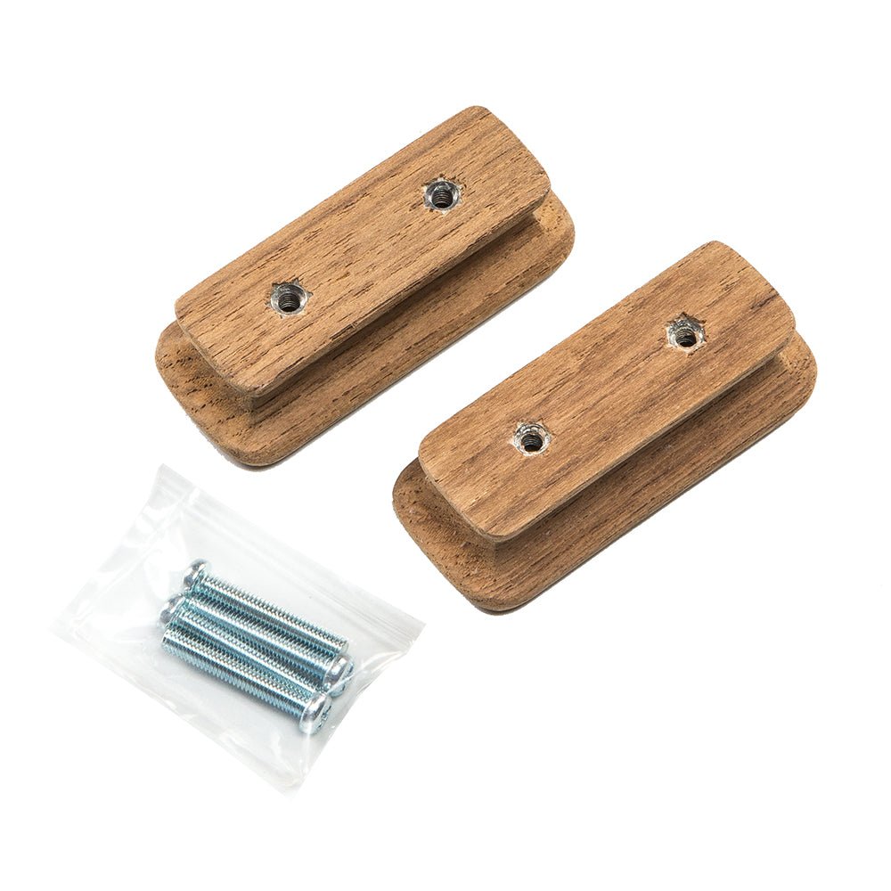 Whitecap Teak Rectangular Drawer Knob - 2 - 3/4"L - 2 Pack - Marine Parts OnlyMarine HardwareWhitecap