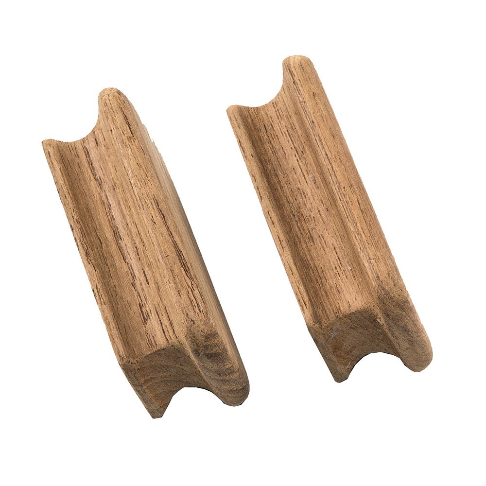 Whitecap Teak Rectangular Drawer Knob - 2 - 3/4"L - 2 Pack - Marine Parts OnlyMarine HardwareWhitecap