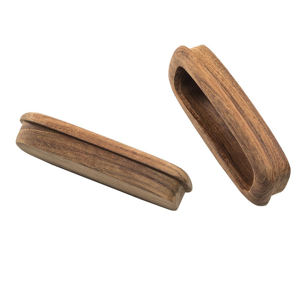 Whitecap Teak Rectangular Drawer Pull - 3 - 1/4"L - 2 Pack - Marine Parts OnlyMarine HardwareWhitecap