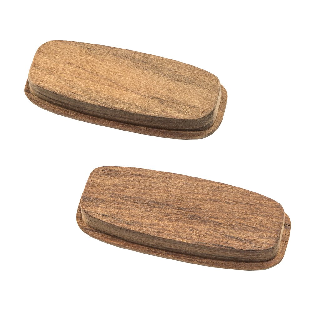 Whitecap Teak Rectangular Drawer Pull - 3 - 1/4"L - 2 Pack - Marine Parts OnlyMarine HardwareWhitecap