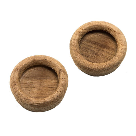 Whitecap Teak Round Drawer Pull - 1 - 3/8" Round - 2 Pack - Marine Parts OnlyMarine HardwareWhitecap