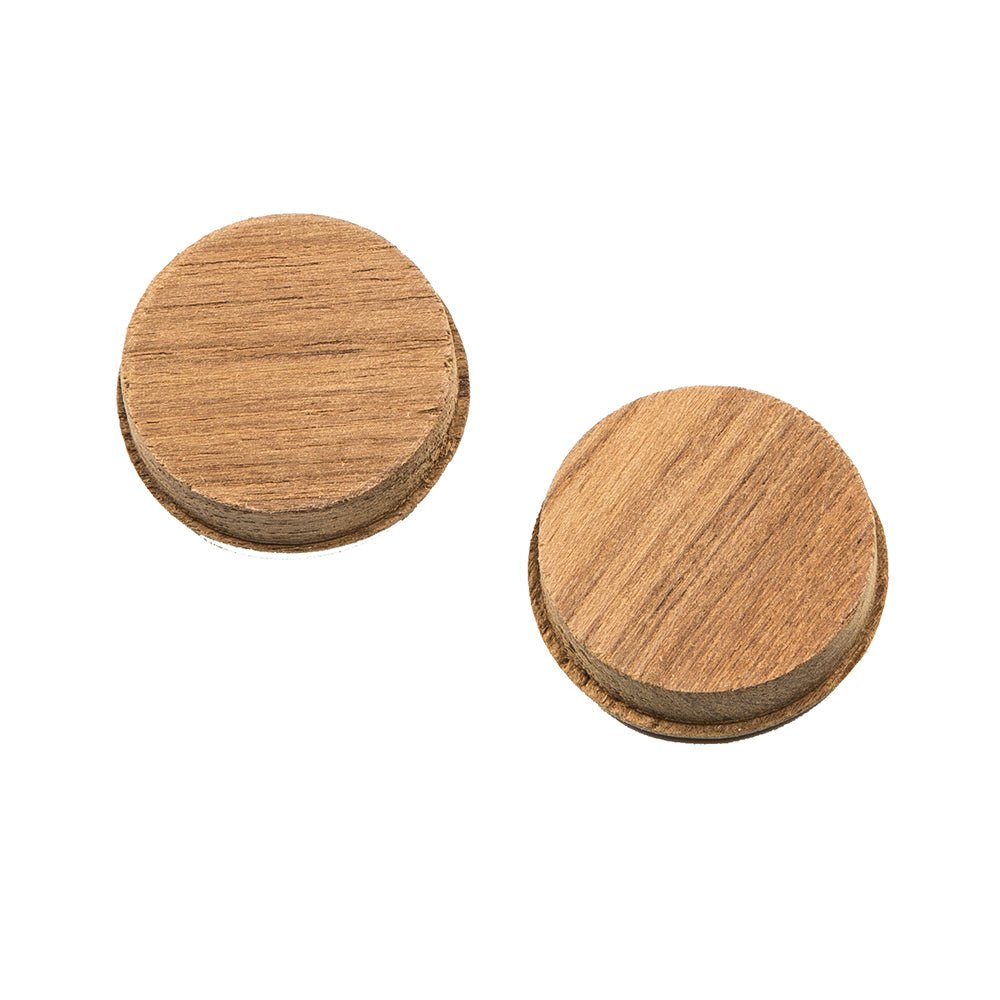 Whitecap Teak Round Drawer Pull - 1 - 3/8" Round - 2 Pack - Marine Parts OnlyMarine HardwareWhitecap