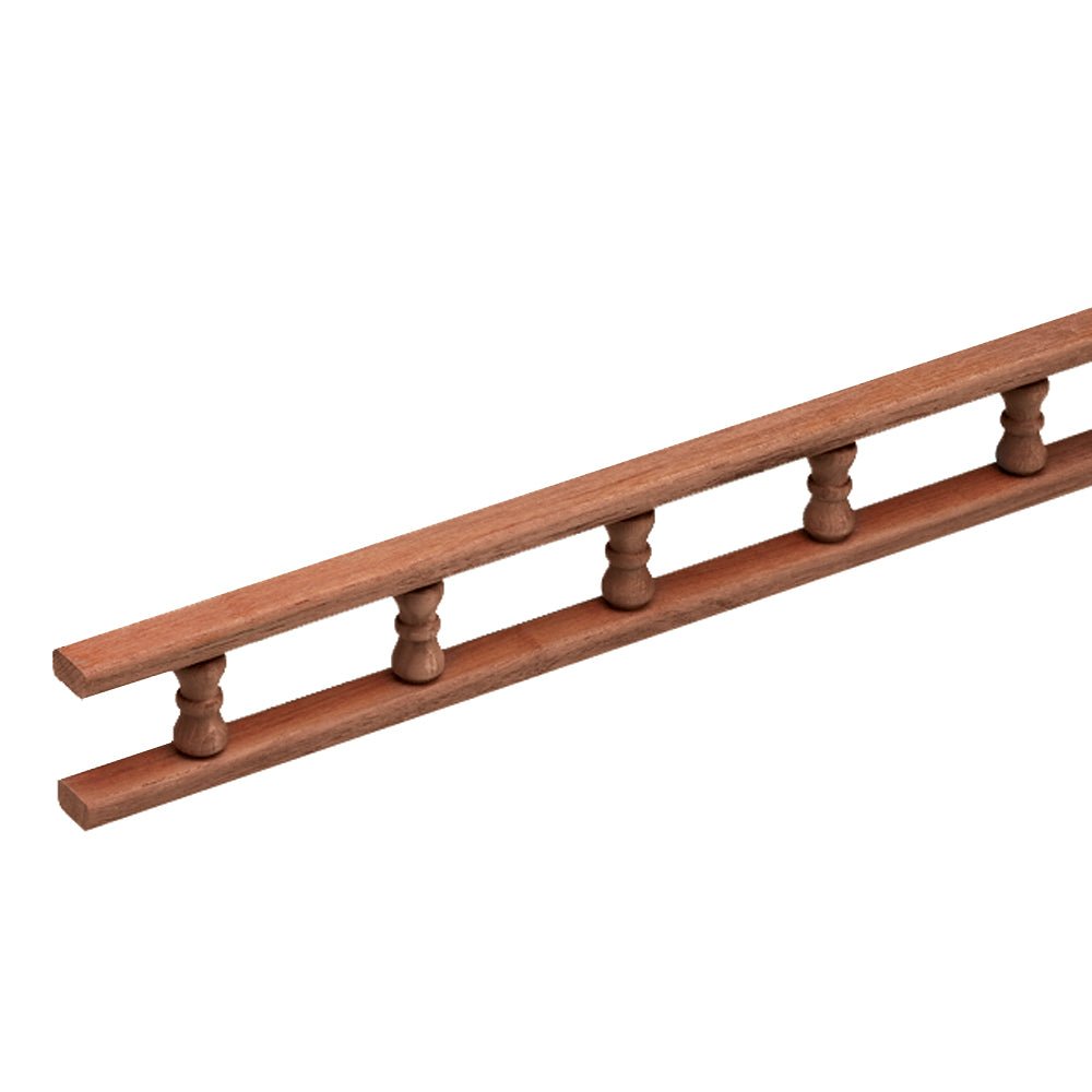 Whitecap Teak Standard Pin Rail - 5' - Marine Parts OnlyMarine HardwareWhitecap