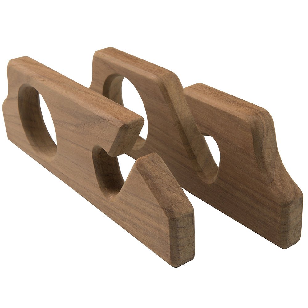 Whitecap Teak Two - Rod Storage Rack - Pair - Marine Parts OnlyMarine HardwareWhitecap