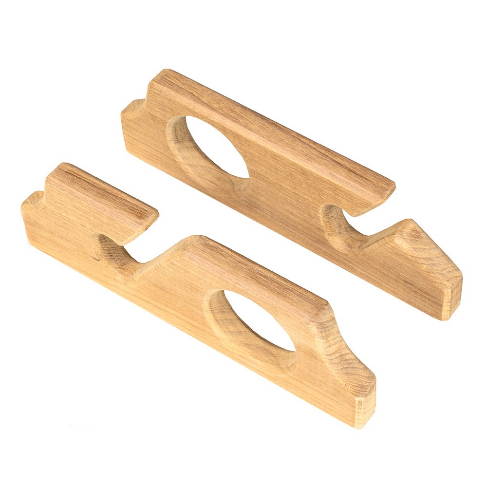Whitecap Teak Two - Rod Storage Rack - Pair - Marine Parts OnlyMarine HardwareWhitecap