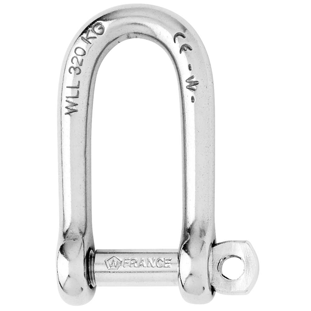 Wicahrd Self - Locking Long D Shackle - Diameter 5mm - 3/16" - Marine Parts OnlySailingWichard Marine