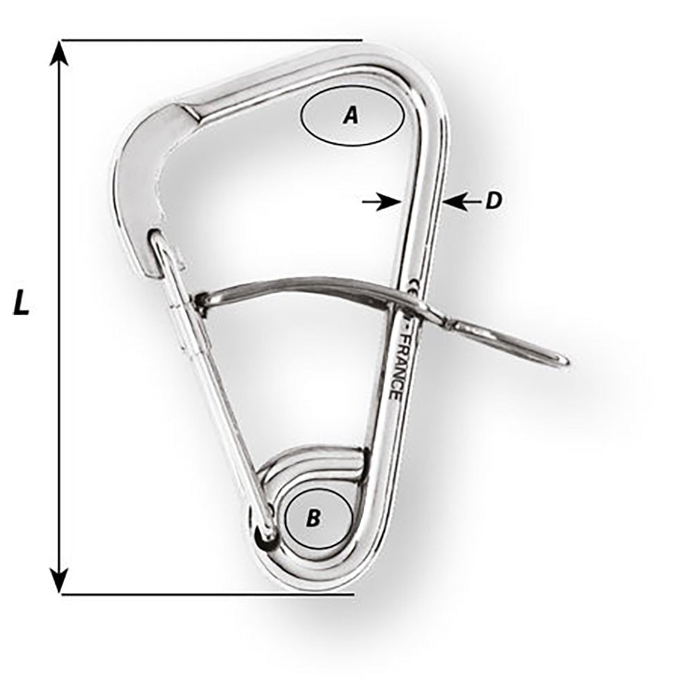 Wichard Automatic Mooring Hook - 170mm Length - 6 - 11/16" - Marine Parts OnlyAnchoring & DockingWichard Marine