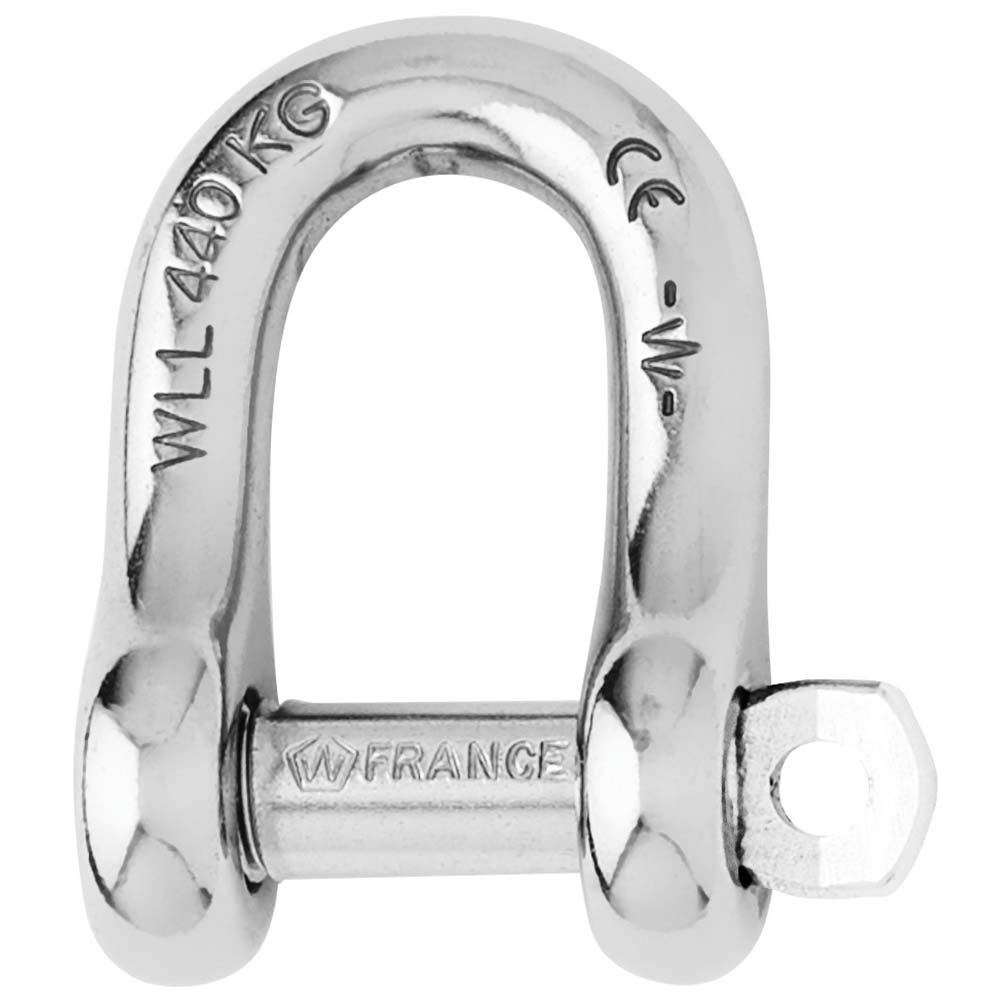 Wichard Captive Pin D Shackle - Diameter 6mm - 1/4" - Marine Parts OnlySailingWichard Marine