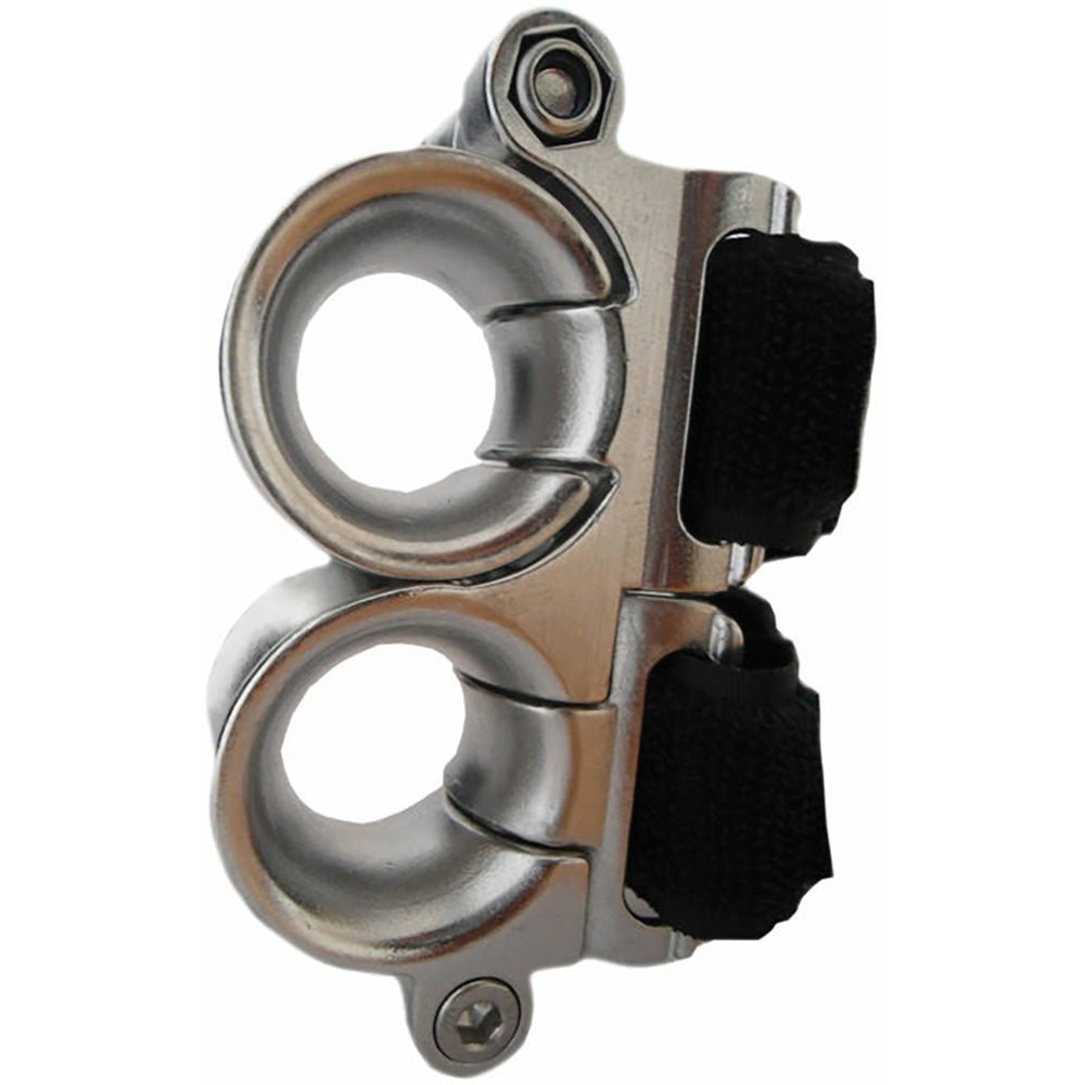 Wichard Double Fairlead - 25mm Diameter Stanchion w/Webbing - Velcro Stipe - Marine Parts OnlySailingWichard Marine