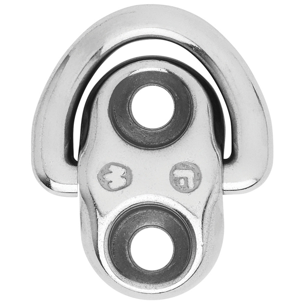 Wichard Folding Pad Eye - 6mm Diameter (15/64") - 2 Fixed Holes - Marine Parts OnlySailingWichard Marine