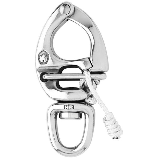 Wichard HR Quick Release Snap Shackle With Swivel Eye - 130mm Length - 5 - 1/8" - Marine Parts OnlySailingWichard Marine