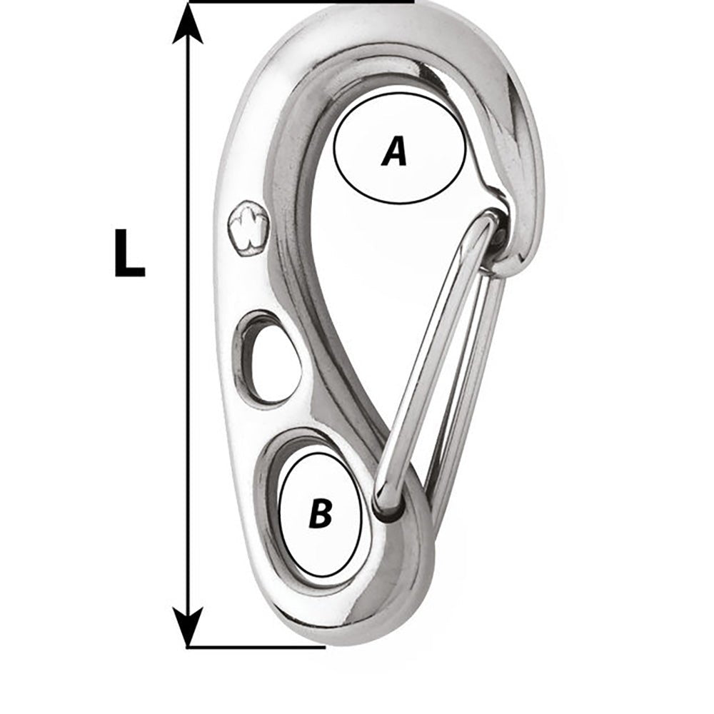 Wichard HR Safety Snap Hook - 100mm Length - 3 - 15/16" - Marine Parts OnlySailingWichard Marine
