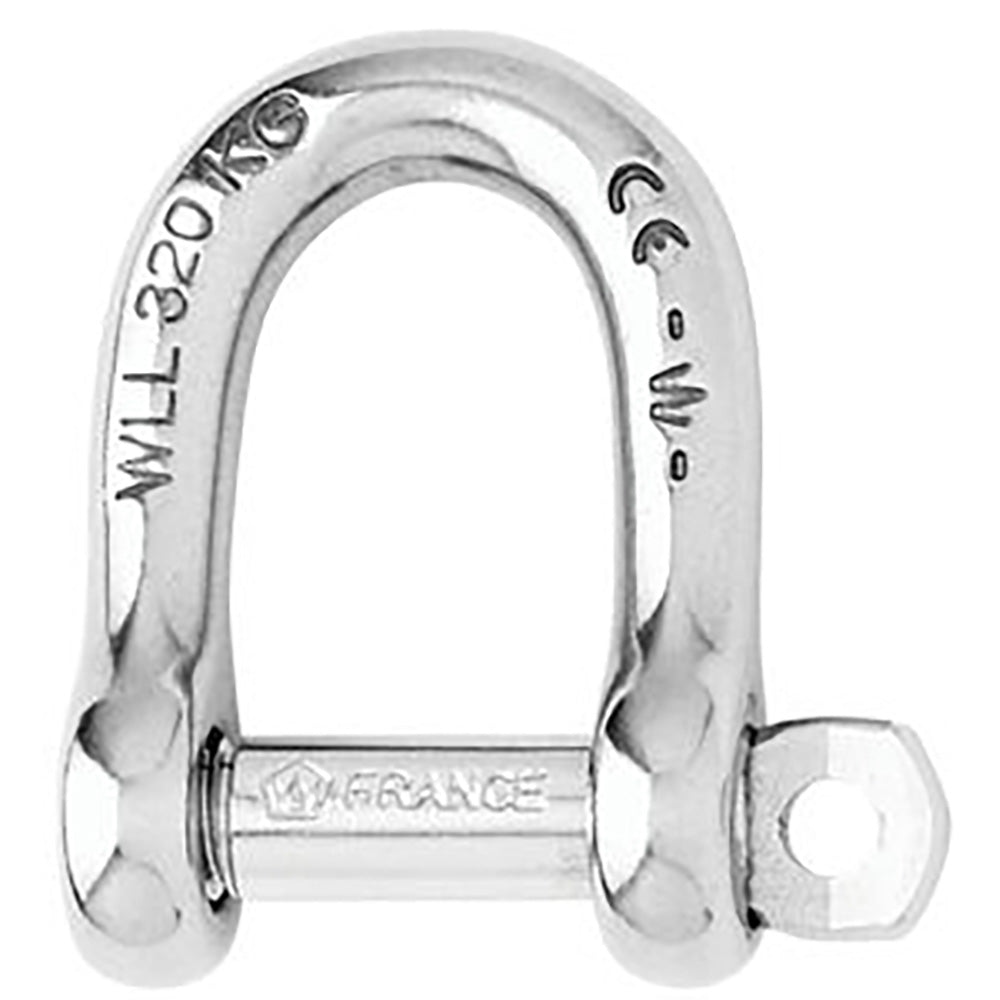 Wichard Not Self - Locking D Shackle - 14mm Diameter - 9/16" - Marine Parts OnlySailingWichard Marine