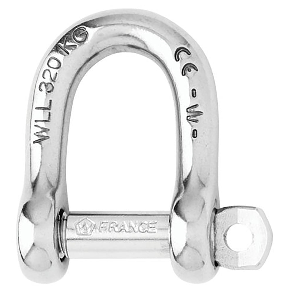 Wichard Self - Locking D Shackle - 12mm Diameter - 15/32" - Marine Parts OnlySailingWichard Marine