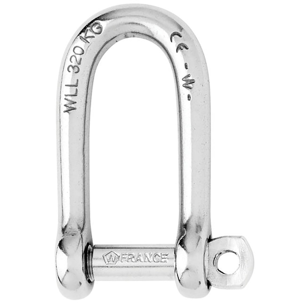 Wichard Self - Locking Long D Shackle - 10mm Diameter - 13/32" - Marine Parts OnlySailingWichard Marine
