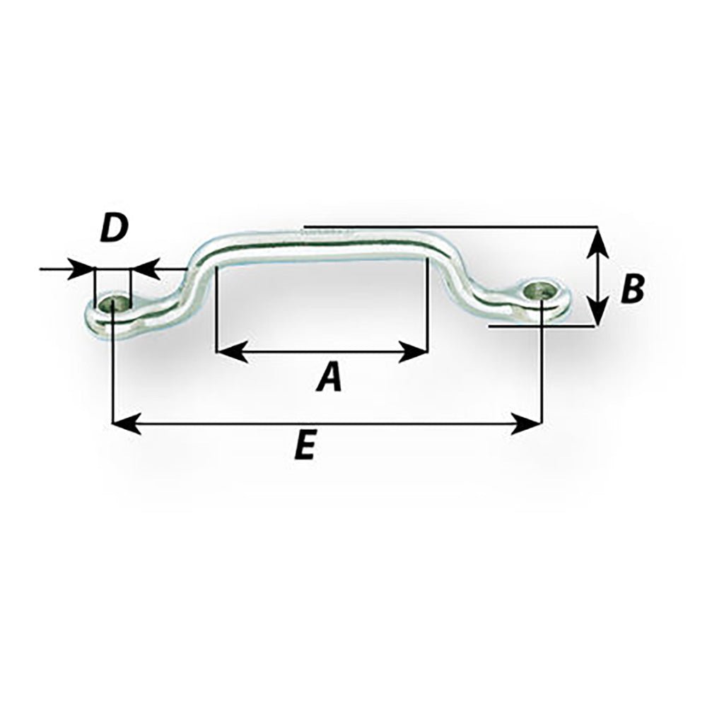 Wichard Webbing Eye Strap - 4mm Diameter - 5/32" - 56mm Spacing - 2 - 13/64" - Marine Parts OnlySailingWichard Marine