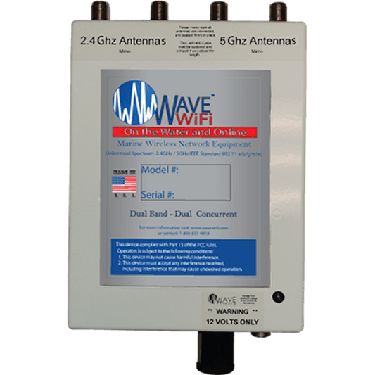 WIFI EXTNDER 2.4/5GHZ EXT.ANT.MIMO - Marine Parts OnlyWAVE WI - FI