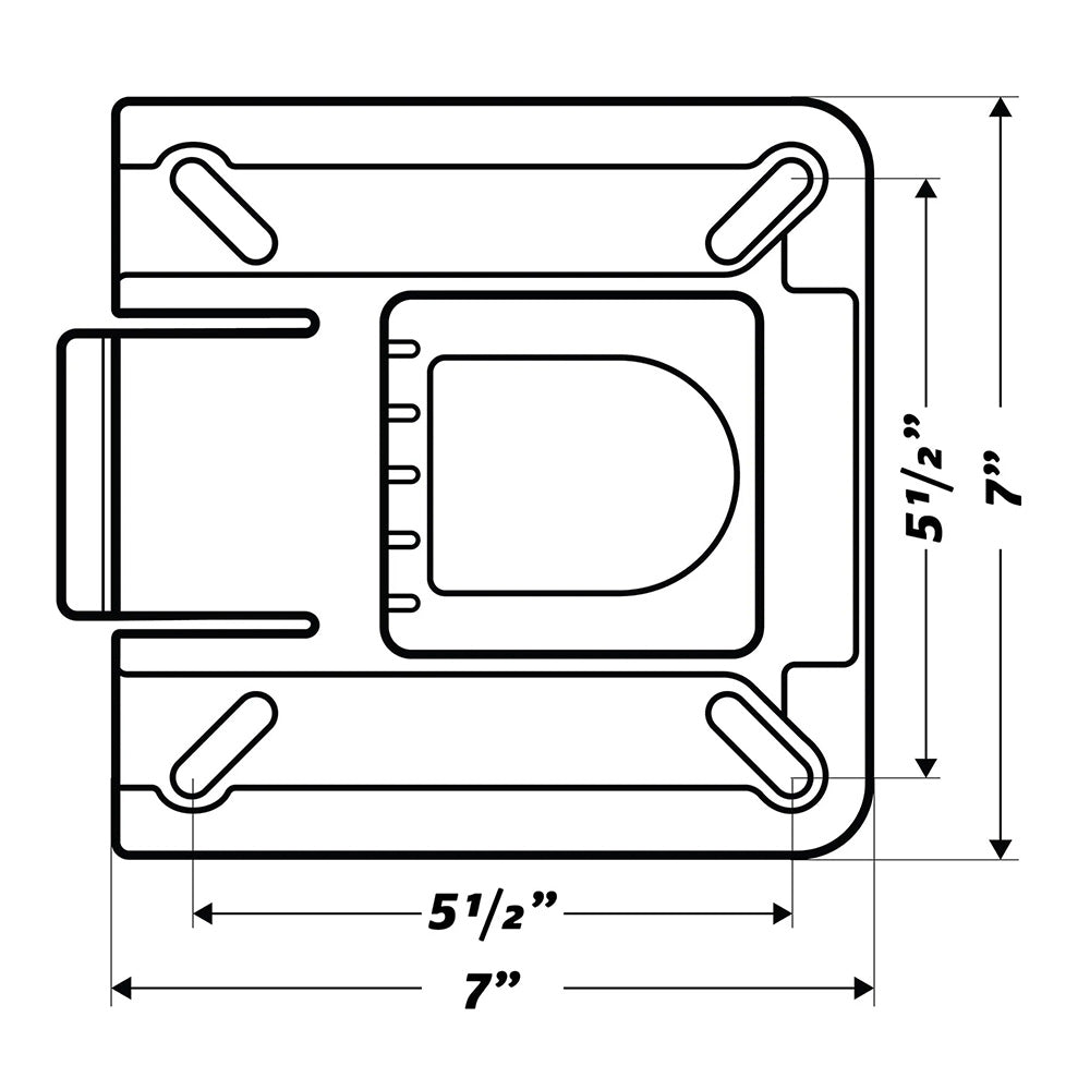 Wise 7" Swivel w/Quick Release Bracket - Marine Parts OnlyBoat OutfittingWise Seats
