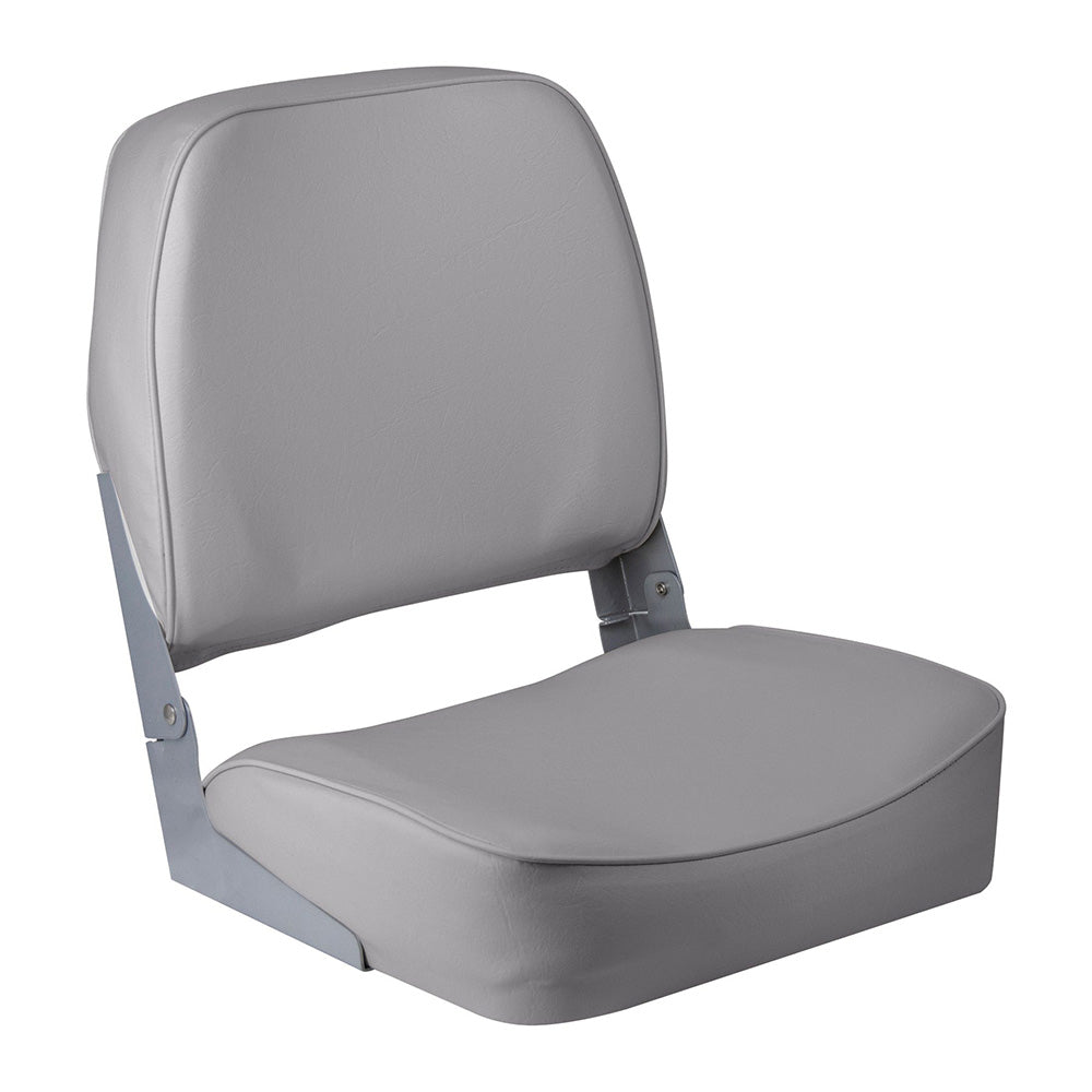 Wise Super Value Low - Back Fishing Seat - Grey - Marine Parts OnlyBoat OutfittingWise Seats