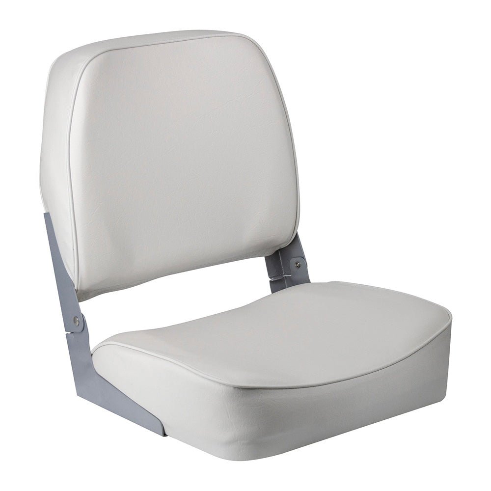 Wise Super Value Low - Back Fishing Seat - White - Marine Parts OnlyBoat OutfittingWise Seats