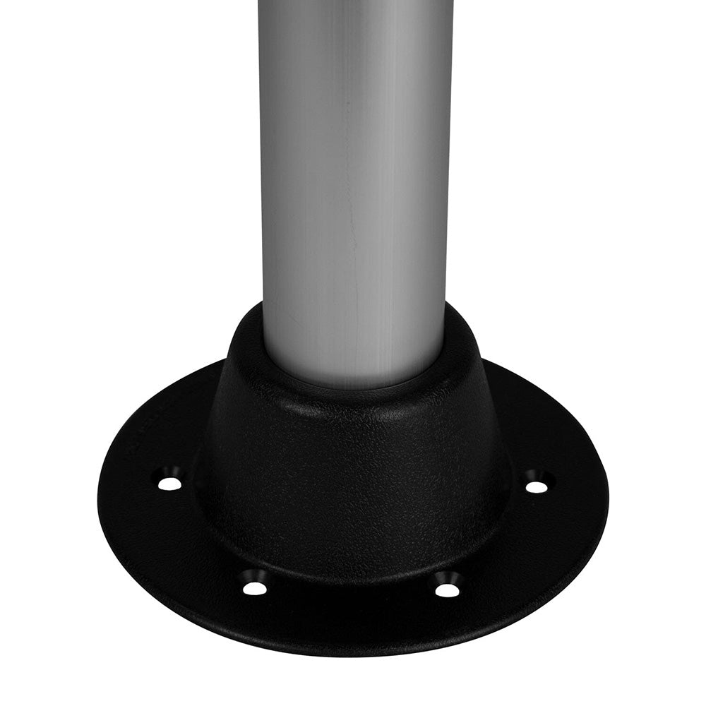 Wise White Rectangular Table - 4 Drink Holders w/Pedestal - Marine Parts OnlyBoat OutfittingWise Seats