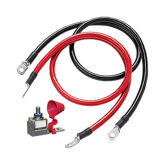 Xantrex DC Battery Cables (4G) + Fuse L - Kit - Marine Parts OnlyElectricalXantrex